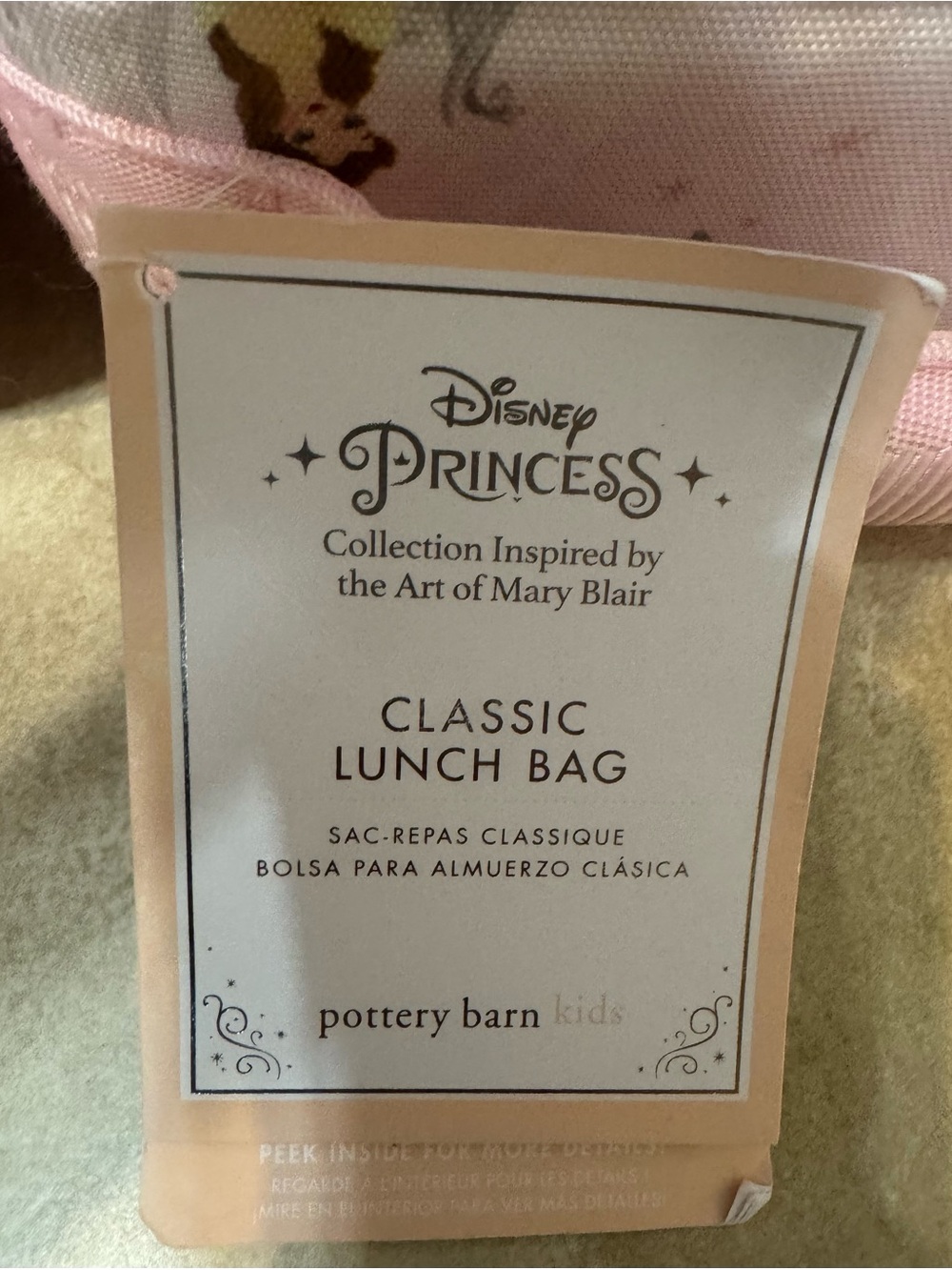 Disney Princess Castle Mackenzie Lunch Box and Hot/Cold Container - Picture 6 of 12